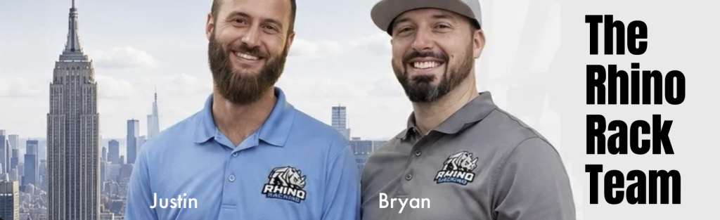 Rhino Racking Team Justin and Bryan